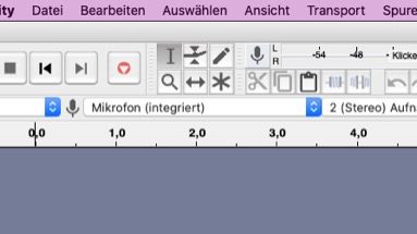 Silent Subliminals Software: Audacity