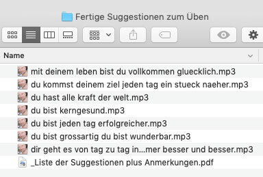 Silent Subliminals: deutsch